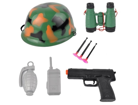 Juego de Rol Creativo Simulación Fuego Padre Juguete Con Casco Verde