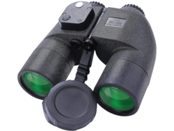 Binoculares profesionales HD 10x50 con brújula y telémetro, luz de nitrógeno al 99,5%, IP68, antivaho, color negro. Bestvite