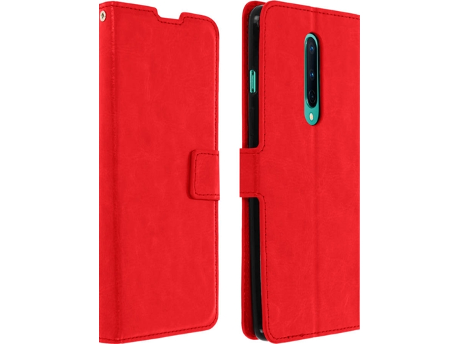 Funda OnePlus 8 AVIZAR Vintage Rojo