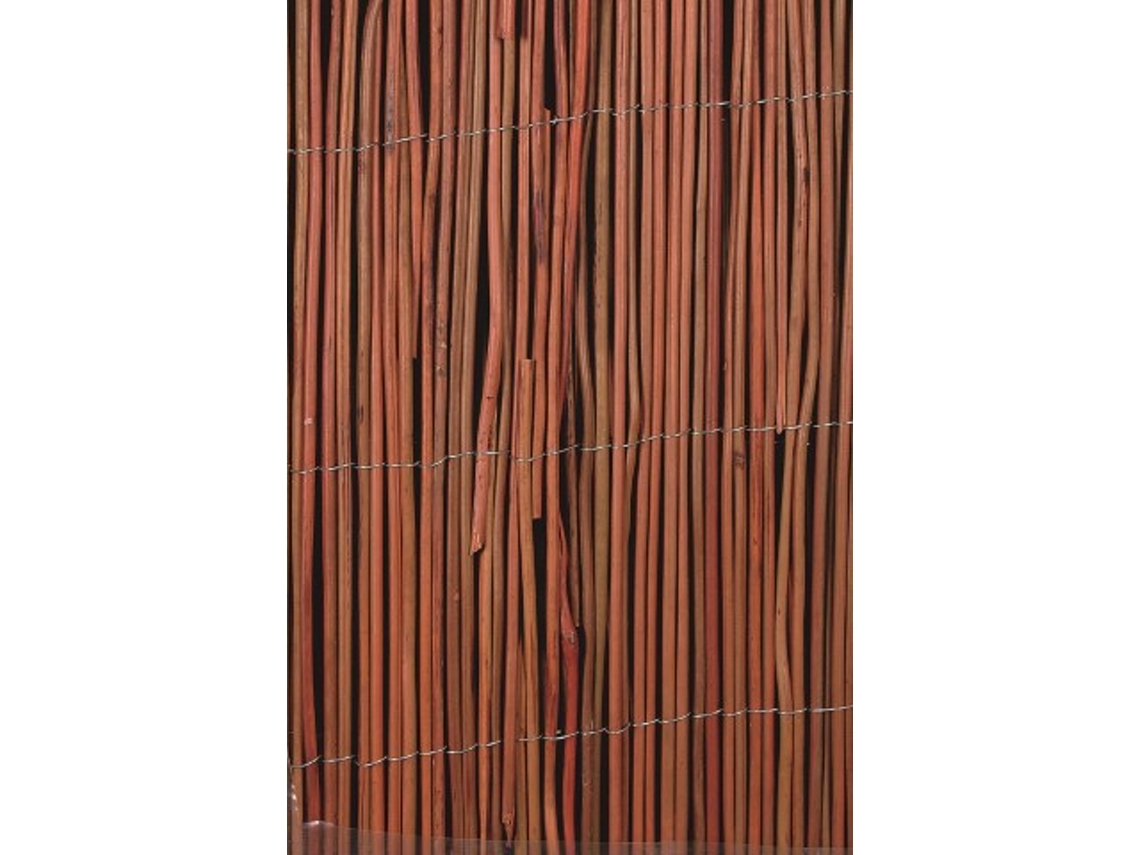 Rollo de sauce para ocultar 1 x 3 metros, 5 mm de grosor por rollo Wovar