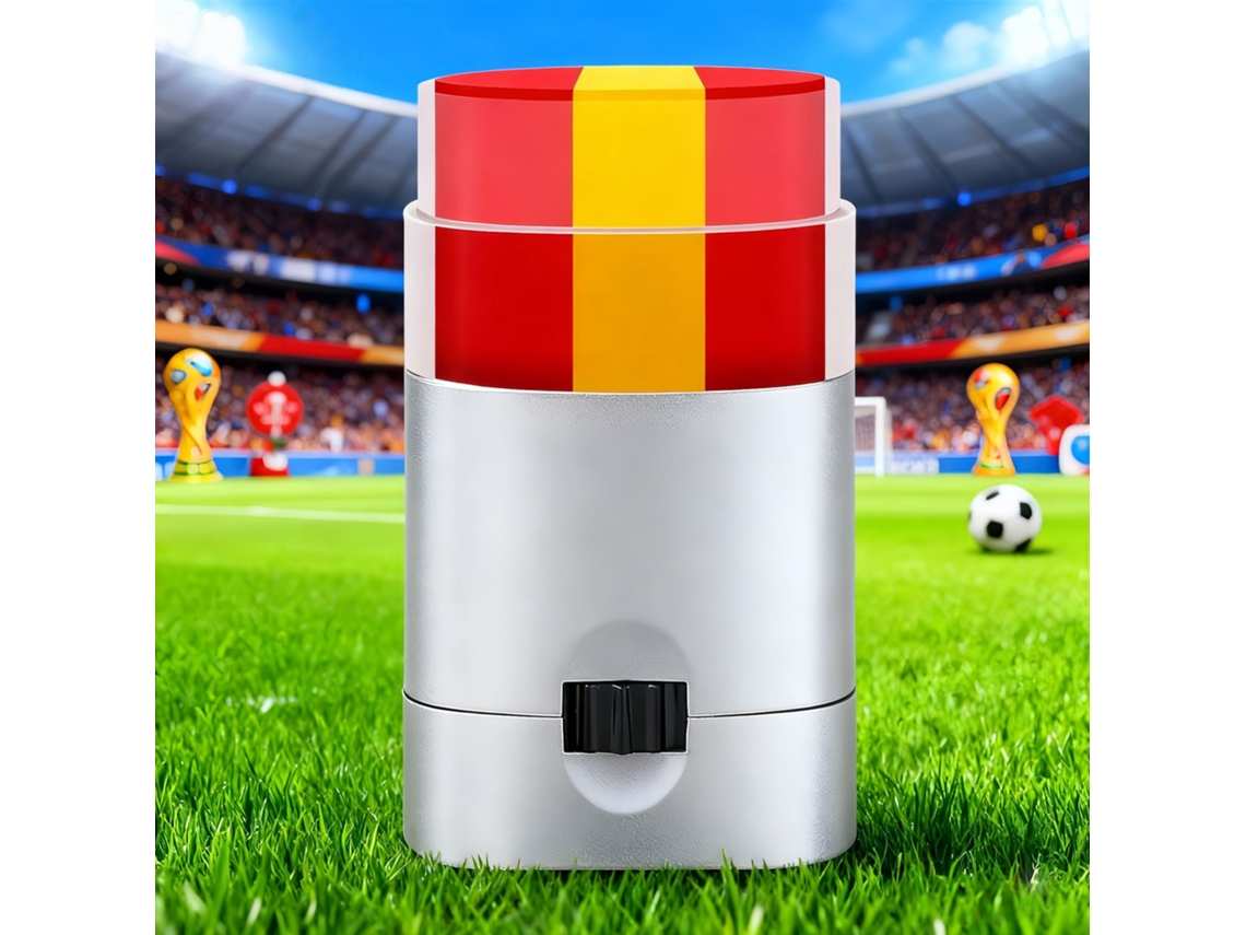 Barra De Pintura Facial España Tricolor, Aplicación Rápida, Lavable, Accesorio Para Aficionados Al Fútbol