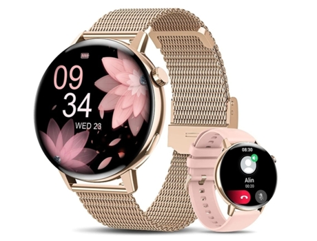 Smartwatch HD1 Dourado