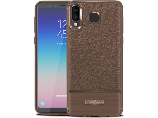 Carcasa Samsung Galaxy A8 Star Protective Marrón