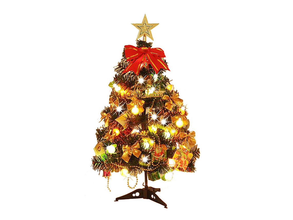 Mini árbol de Navidad de mesa de 60 cm