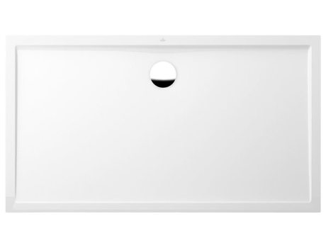 Plato de ducha rectangular Futurion Flat Quaryl de VILLEROY & BOCH 1600x900 mm,