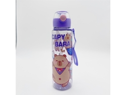 Botella De Agua Duradera De 700 Ml (morado Transparente), Sin Bpa