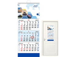 Calendário 2026: Planejador Trimestral, 33 X 83, 5 X 1 Cm, Encadernação Em Espiral, De Colunas, Exibição