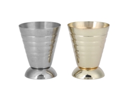 2 Medidores De Cóctel De Acero Inoxidable 304 De 75 Ml, Herramienta Multifuncional Para Bartender