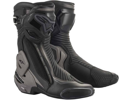 Botas Unisex ALPINESTARS Smx Plus V2 Negro para Motociclismo (EU 45)