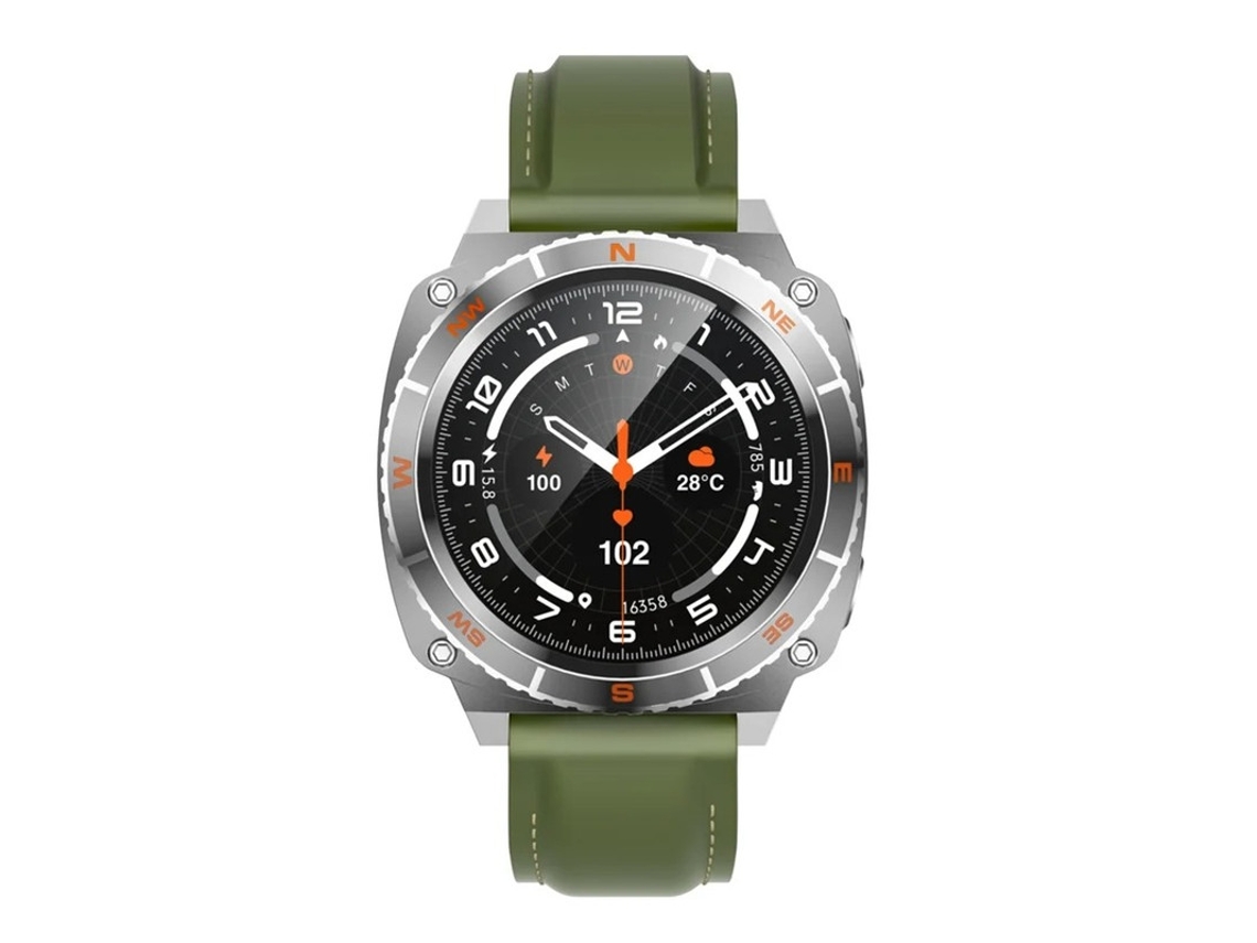Reloj inteligente con dial giratorio y conexión mecánica, dial AI, sensor ST, pantalla AMOLED, batería de 400 mAh, compatible con Android iOS (v Yizhood)