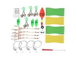 Kit Portátil De Pesca Con Accesorios: Anzuelo, Encendedor, Campana Y Accesorios De Pesca.