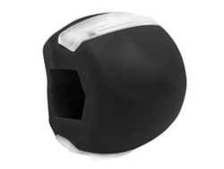 Ejercitador De Mandíbula Jawline De Silicona Negro Digitallab