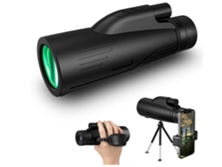 Telescopio monocular 2024 12x50 para adultos, monoculares de alta potencia con adaptador para smartphone y trípode metálico, prisma Bak4, monocular Gusshious