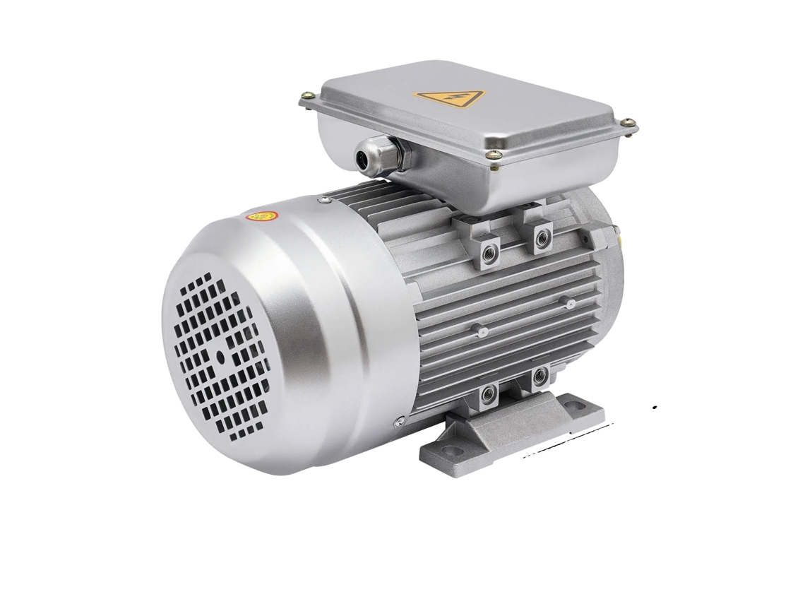 Motor eléctrico, 1 HP, 750 W de potencia, 1380 RPM, OEM plateado
