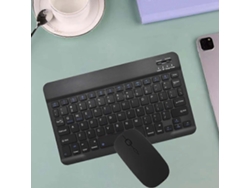 Teclado Bluetooth compatible con ruso, árabe, coreano y español. Compatible con Android, Samsung, Windows, Apple, Mac y iPad. Ly Ebike