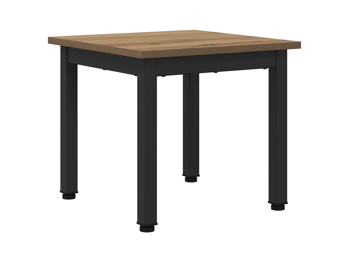Maison Exclusive - Mesa De Café Roble Artesanal 40 X 40 X 36 Cm
