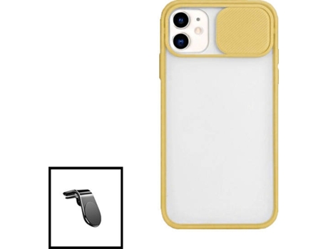 Kit Carcasa Slide Window iPhone SE 2022 PHONECARE Amarillo