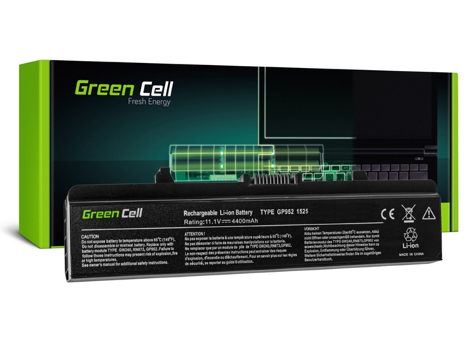 Batería para Portátil Green Cell Dell Inspiron 1545 1546 PP41L P02F P02F001 1525 1526 PP29L y 500