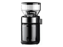 Molinillo de café eléctrico, máquina para moler café, granos de café molidos. Nostalgia88