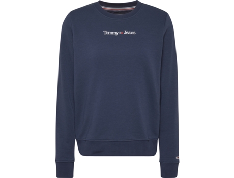 Camiseta TOMMY JEANS Reg Serif Linear Azul (XL)