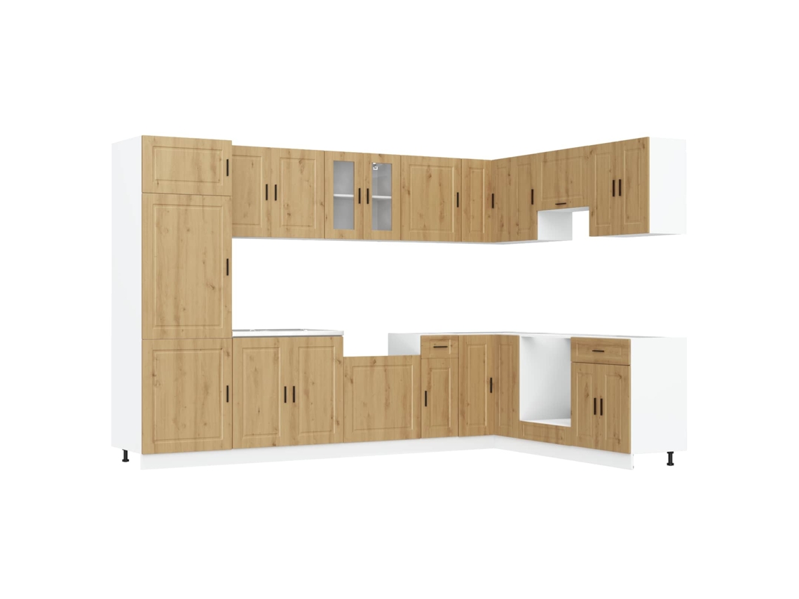 Mueble bajo lavabo Porto Gris MAISON EXCLUSIVE (80x46x81,5 cm)