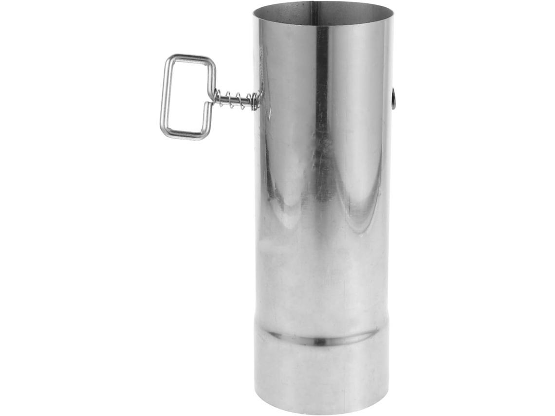 Tubo De Chimenea De Acero Inoxidable Con Válvula Antirretorno Para Tienda De Campaña