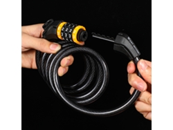 Candado Para Bicicleta Cable Antirrobo Candado Codificado Para Rueda Accesorios De Bicicleta