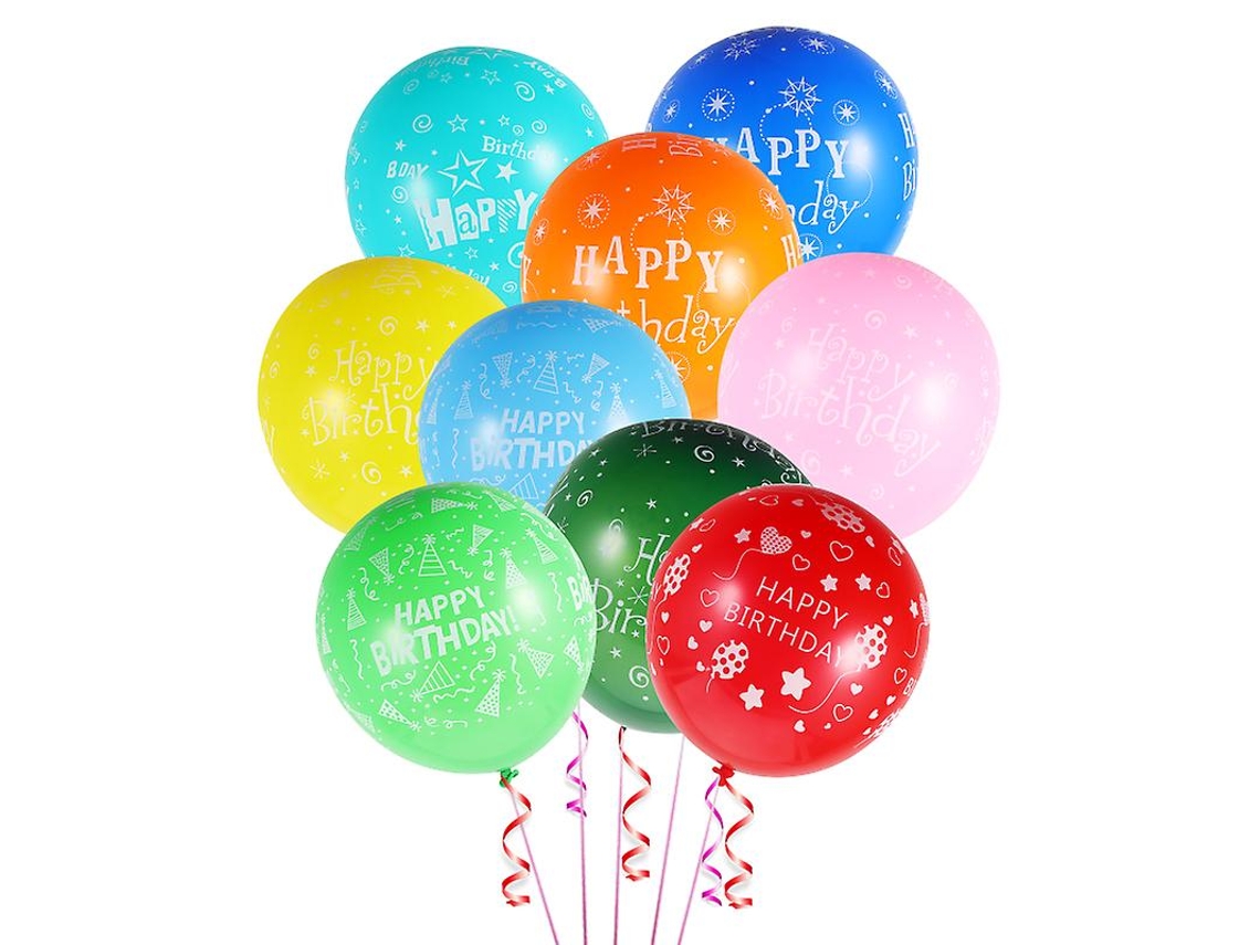100 Globos De Fiesta De Látex.