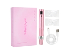 Pluma de microagujas recargable USB para eliminar arrugas con 5 niveles y pantalla LCD