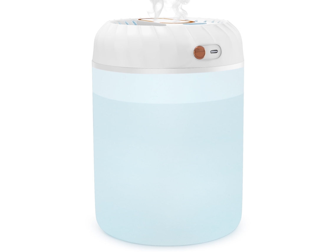Humidificador Yuysan Ham02 con niebla fina y luz nocturna, 3L con llenado superior para dormitorios y hogar.