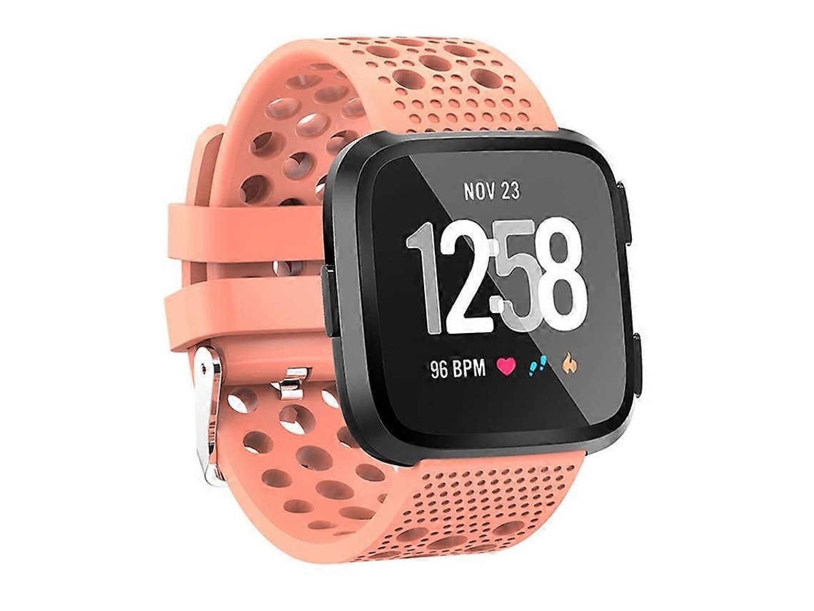 Pulsera inteligente con orificios de ventilación para Fitbit Versa Nostalgia88