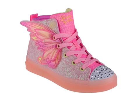 Zapatillas de Niña SKECHERS Twi Lites Twinkle Wishes Rosa (30)