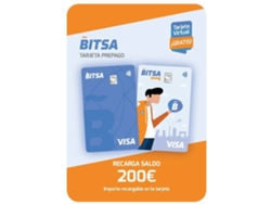 Tarjeta Prepago BITSA 200 Euros (Formato Digital)