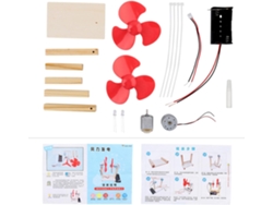 Generador Eólico Diy, Kit De Energía Único, Juguete Educativo Para Niños 1,5 V
