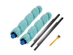 Adecuado para Ilife W400 accesorios para aspiradoras Kit de cepillo de limpieza de raspado de rodillos