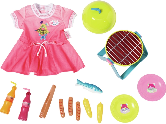 Accesorios para Muñecos ZAPF Baby Born Barbeque