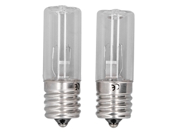 2026-2 Piezas Bombilla Uvc E17 10v 3w Para Refrigerador Con Desinfección Y Desodorización