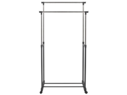 Perchero BELIANI Gilmer de Metal Negro 75x42x160