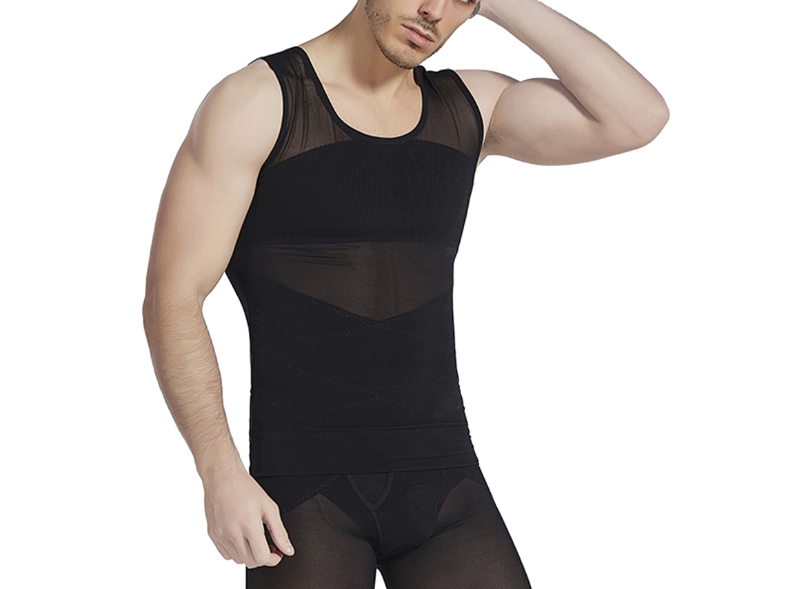 Camisa De Cozinha Masculina Preta L Com Malha Respirável Resistente A Altas Temperaturas