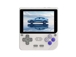 Consola de juegos portátil retro V10 con pantalla de 3,5 pulgadas, Linux, mando compatible y varios moduladores 3D. GOKOCO