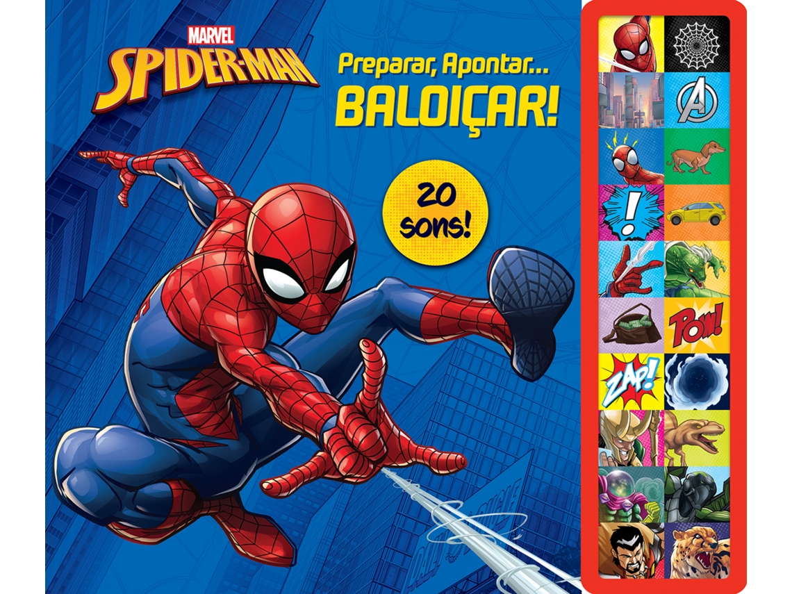 Libro Spider-man - Preparar, Apontar… Baloiçar! De Marvel (portugués)