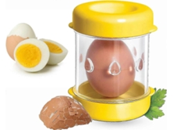 Pelador de huevos portátil manual rápido, separador de cáscaras de huevos cocidos, máquina mágica increíble, elimina cáscaras de huevo - Great Rosewell