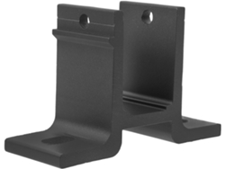 Toldo De Montaje En Pared De Aleación De Aluminio Negro, Resistente Y Fácil De Instalar (hágalo Usted Mismo).