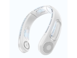 Ventilador De Pescoço, Ventilador Portátil Recarregável Sem Lâminas, Com Resfriamento De 360°, Ideal Para Viagens.
