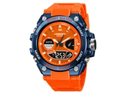 Reloj Deportivo Elegante (naranja), Cronógrafo Deportivo Multifuncional Luminoso E Impermeable.