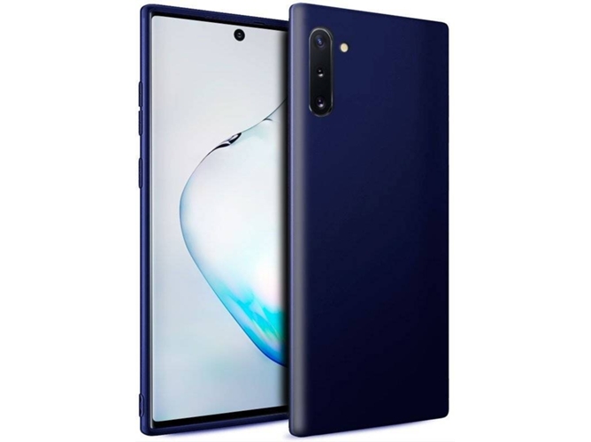 Carcasa Samsung Galaxy Note 10 COOL Silicona Azul
