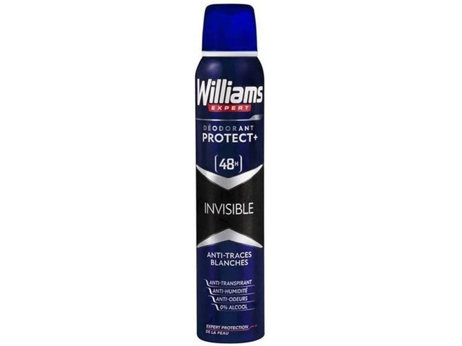 Desodorante WILLIAMS Invisible Desodorante (200 ml)