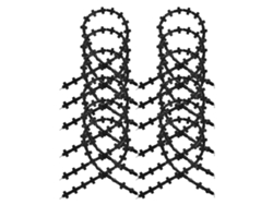 Cuentas turquesas en forma de cruz con acabado brillante, 24 piezas, para hacer pulseras. Nostalgia88