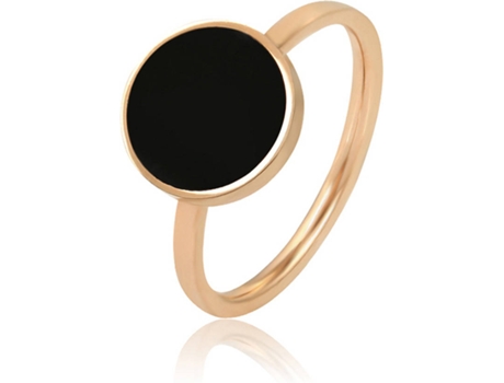 Anillo NEXUS Solitario (Acero Inoxidable - Rosa - 13)