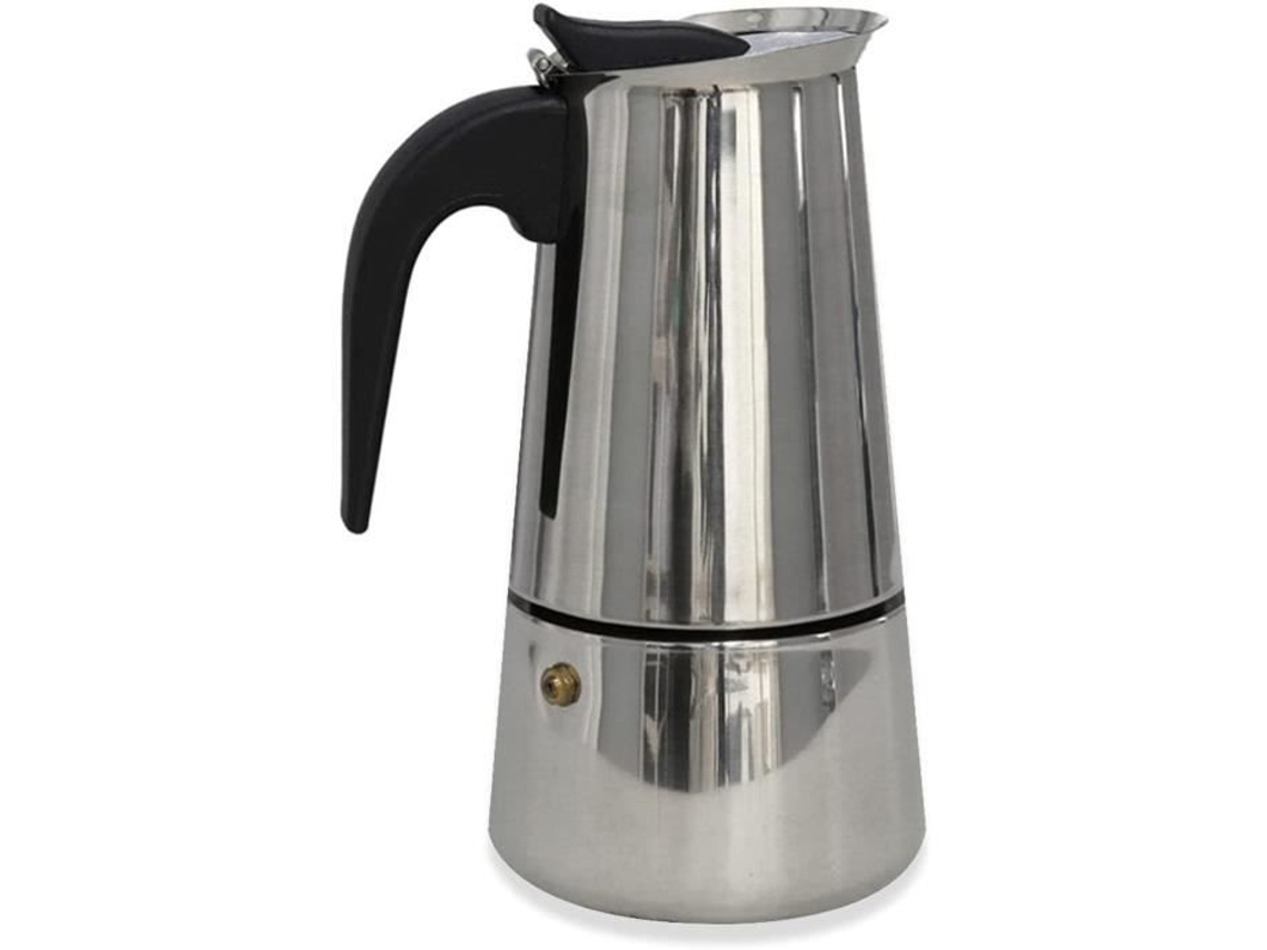 Cafetera Italiana Cafetera Moka De Acero Inoxidable Cafetera Italiana Espresso 4 Tazas397